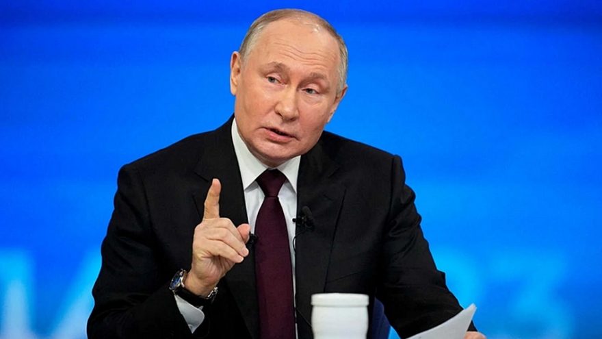 Tổng thống Nga Putin nêu điều kiện để hòa đàm với Ukraine